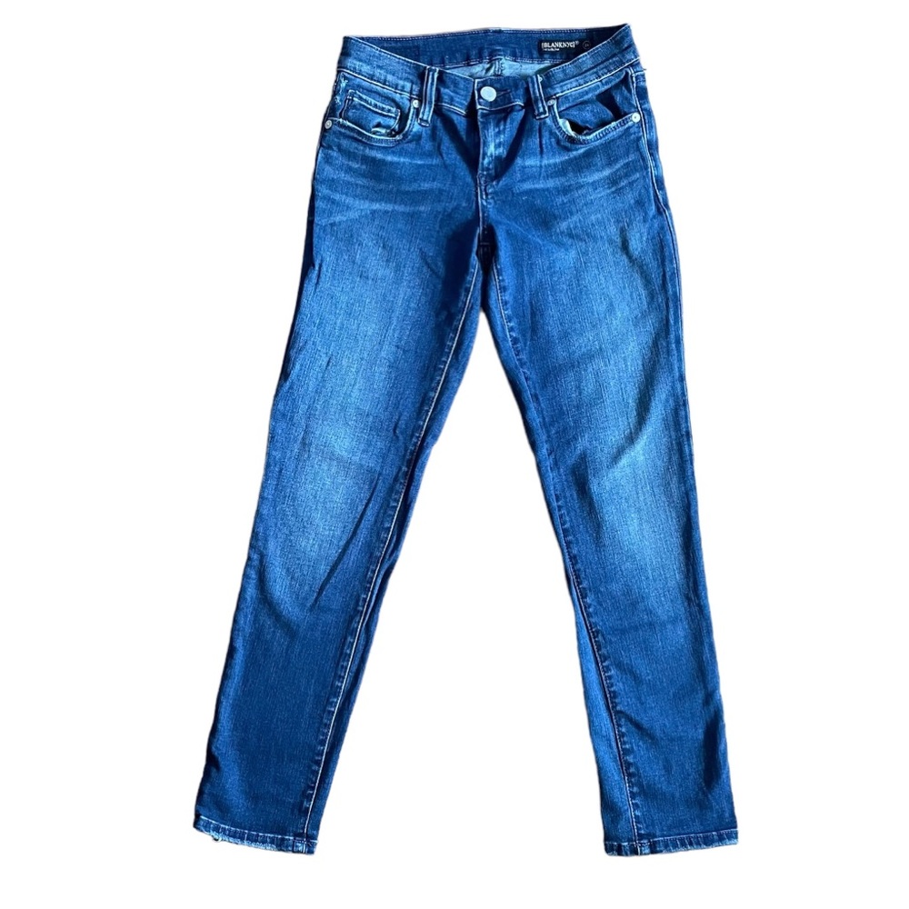 Blank NYC The Ludlow Crop Girlfriend Jeans